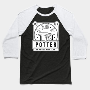 I am a Potter with Wheel Baseball T-Shirt